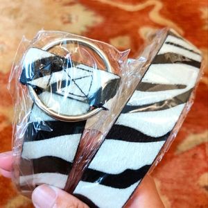 Zebra belt